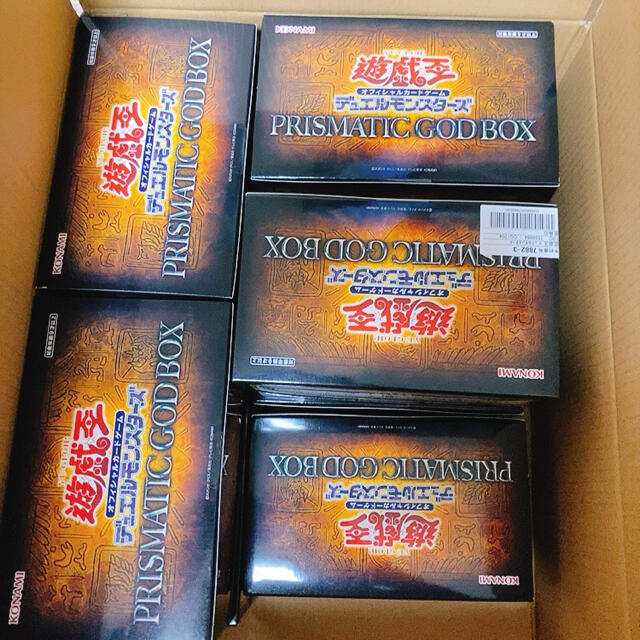 遊戯王 PRISMATIC GOD BOX  9BOX 未開封トレーディングカード