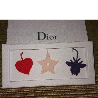 ディオール(Dior)のディオールのチャーム3点セット(ノベルティグッズ)