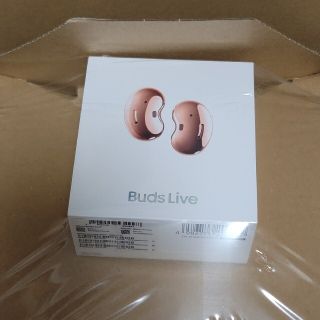 ギャラクシー(Galaxy)の最安！新品　Galaxy　Buds Live　ブロンズ(ヘッドフォン/イヤフォン)