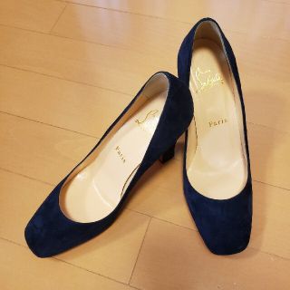 クリスチャンルブタン(Christian Louboutin)の✨値下げ✨Christian Louboutin パンプス ネイビー 紺(ハイヒール/パンプス)