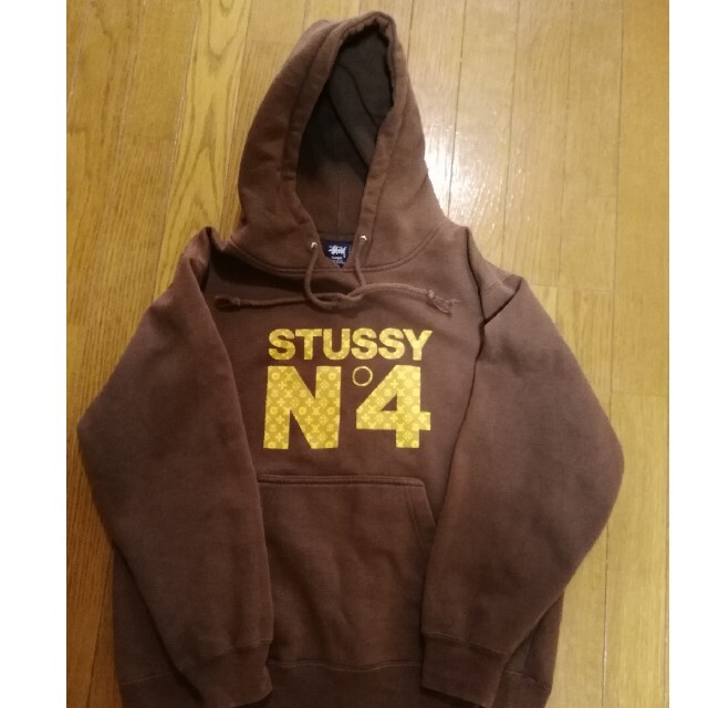 old STUSSY モノグラム　パーカー