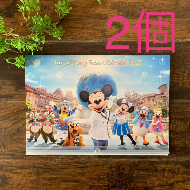 【Tokyo Disney Resort】2個おまとめ特価☆2021年カレンダー