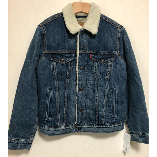 Levi's(リーバイス)の☆新品☆ LEVI'S リーバイス　ボア　Gジャン　デニムジャケット　タグ付き メンズのジャケット/アウター(Gジャン/デニムジャケット)の商品写真