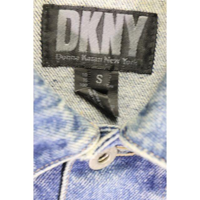 DKNY(ダナキャランニューヨーク)の匿名即日発可！DKNYデニムジャケット/ダナキャランブランドアメリカ良品質S メンズのジャケット/アウター(Gジャン/デニムジャケット)の商品写真