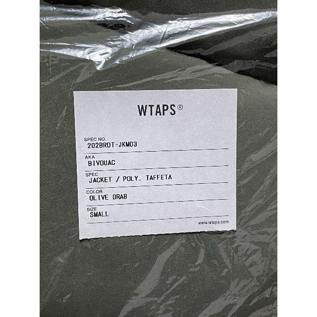 W)taps(ダブルタップス)のWTAPS BIVOUAC OLIVE DRAB Sサイズ ダウン メンズのジャケット/アウター(ダウンジャケット)の商品写真