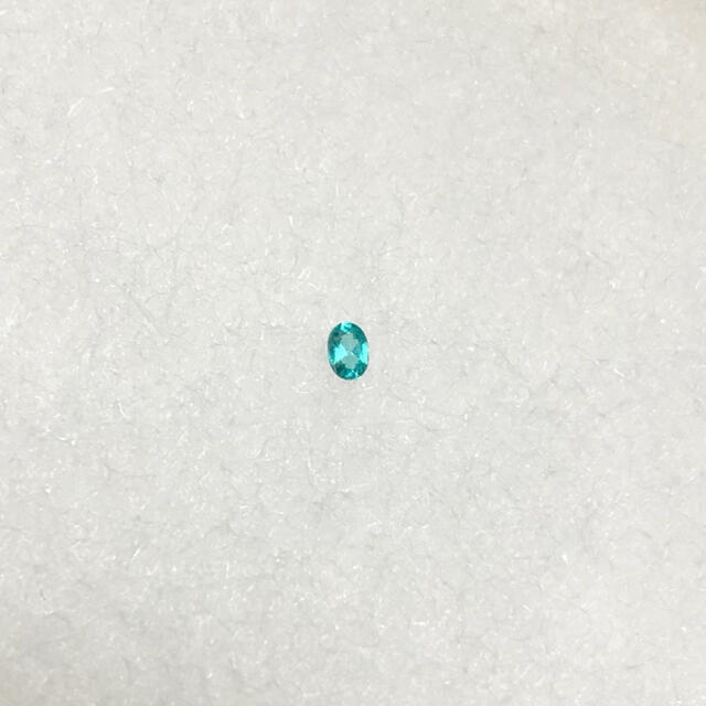 ブラジル バターリャ産 パライバトルマリン 0.064ct 天然石 ルースハンドメイド