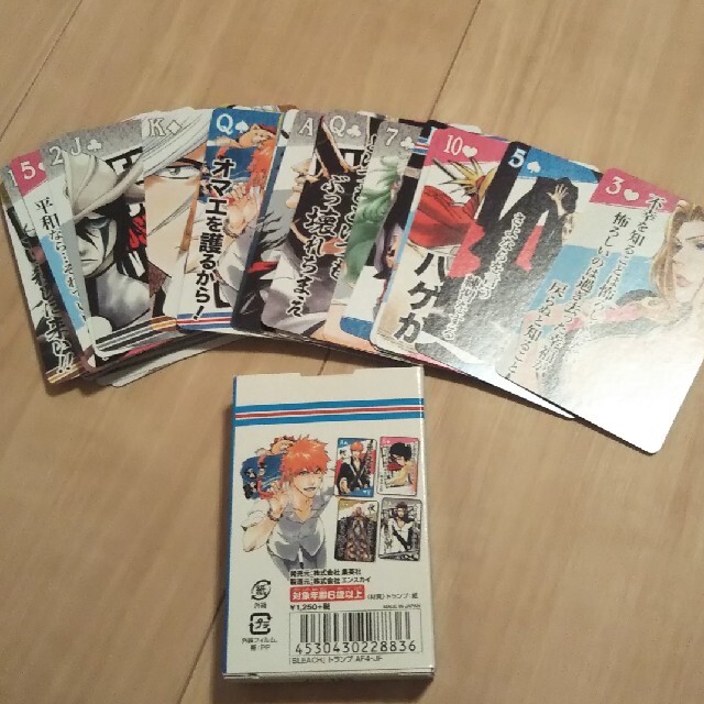 BLEACH 名言 トランプの通販 by れびん's shop|ラクマ BLEACH 名言 トランプの通販 by れびん's shop|ラクマ