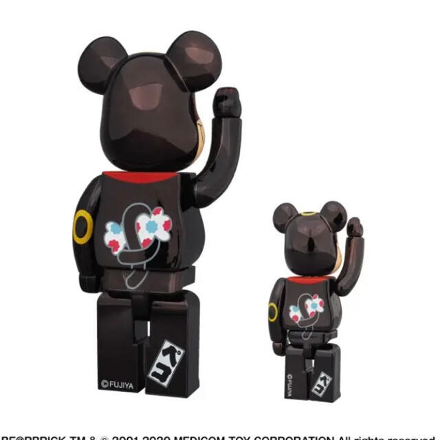 不二家 BE@RBRICK ペコちゃんベアブリック 招き猫 100% 400% 不二家 BE@RBRICK ペコちゃんベアブリック 招き猫 100% 400%