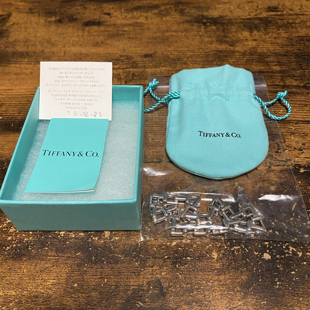 Tiffany & Co. - ティファニー  tチェーンブレスレット　サイズL