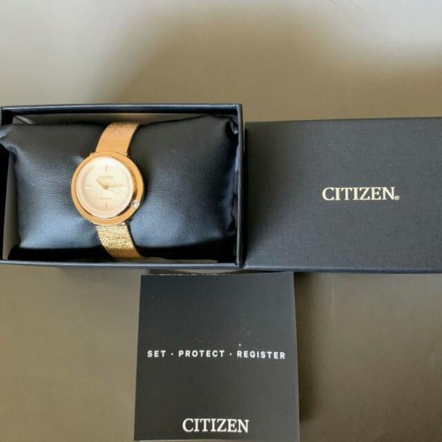 シチズン アンビルナ エコドライブ ソーラー レディース腕時計 CITIZEN