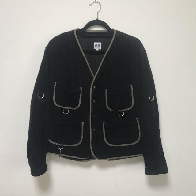 AIE コーデュロイジャケット ブラック | www.jarussi.com.br