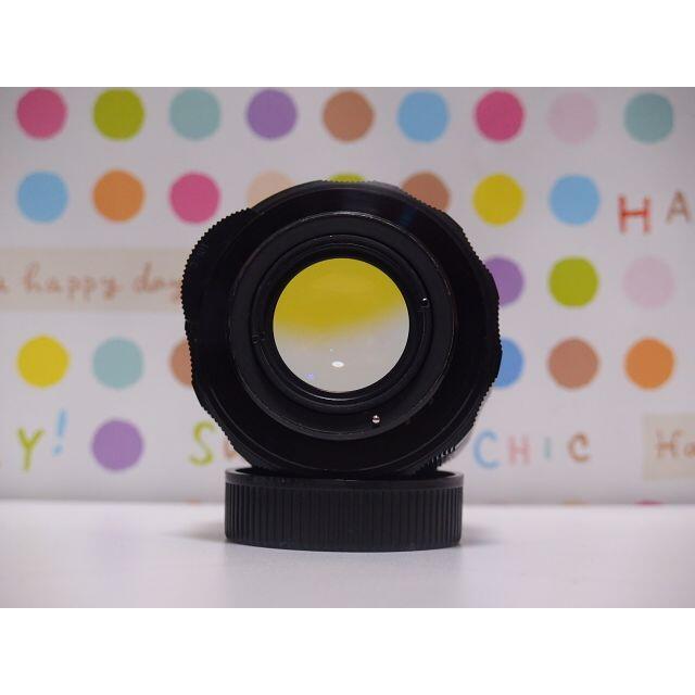 PENTAX(ペンタックス)のSuper Takumar 55mm F1.8 SONY Eマウントアダプター付 スマホ/家電/カメラのカメラ(レンズ(単焦点))の商品写真