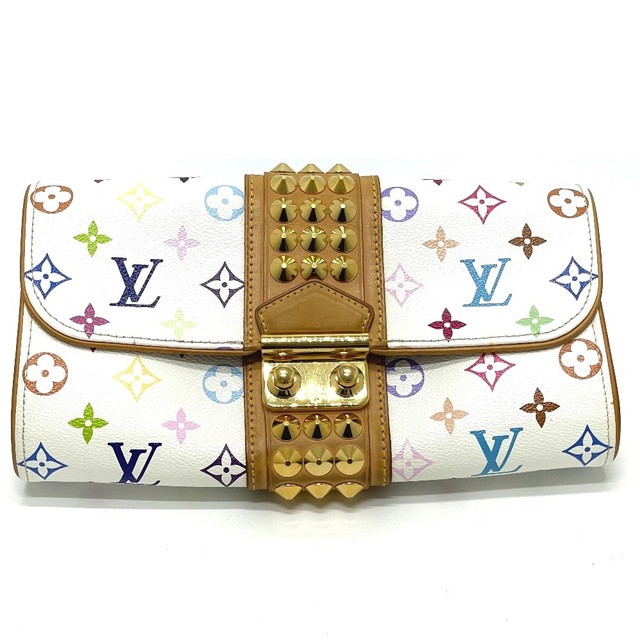 ルイヴィトン LOUIS VUITTON ポシェットコートニー M45639 モノグラムマルチカラー クラッチバッグ セカンドバッグ  モノグラムマルチカラーキャンバス ブロン マルチカラー | フリマアプリ ラクマ