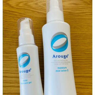 アルージェ(Arouge)の【中古】アルージェ　Arouge ミスト化粧水、ジェル乳液セット　おまけつき(化粧水/ローション)