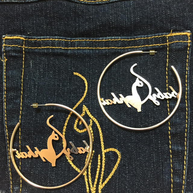 Baby Phat(ベビーファット)のbabyphat☆used☆ピアス レディースのアクセサリー(ピアス)の商品写真