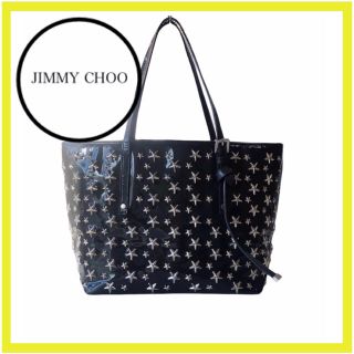 ジミーチュウ(JIMMY CHOO)のジミーチュー　バッグ 　トート　ハンドバッグ　スターエンボス　サシャ(トートバッグ)