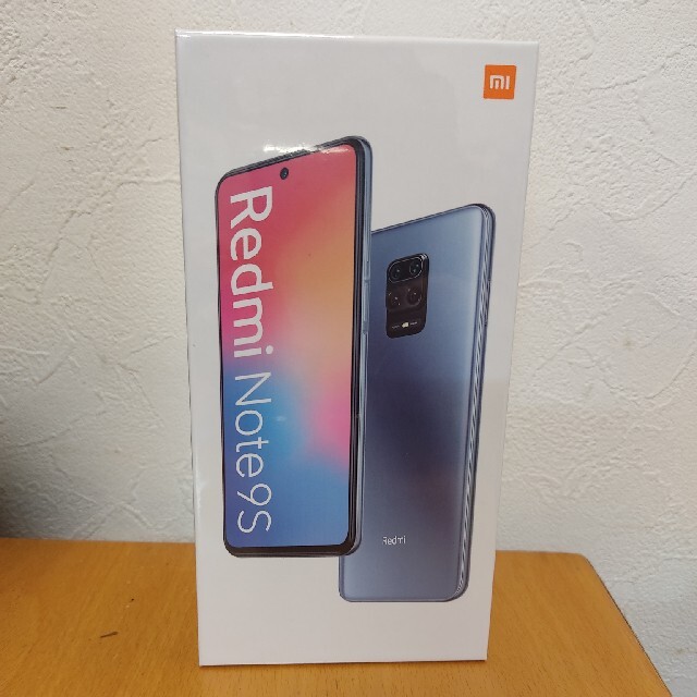 《新品・未開封》Redmi Note 9S 64GB グレイシャーホワイト