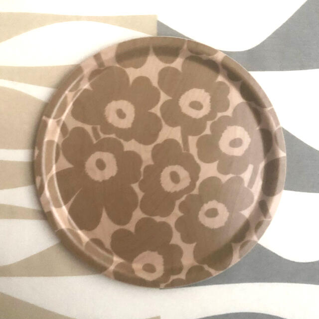 新品 marimekko PIENI UNIKKO ウニッコ トレイ ブラウン