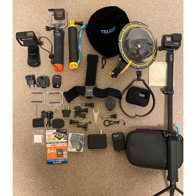 Gopro 本体ブラック7+付属品