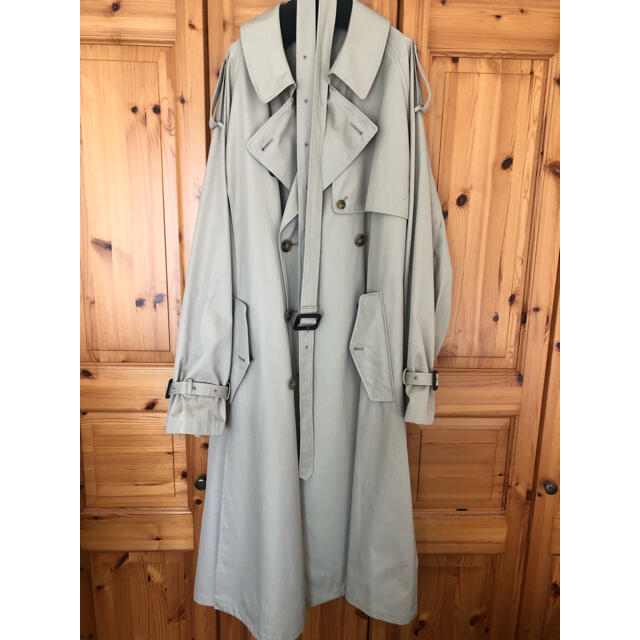 stein DOUBLE SHADE TRENCH COAT