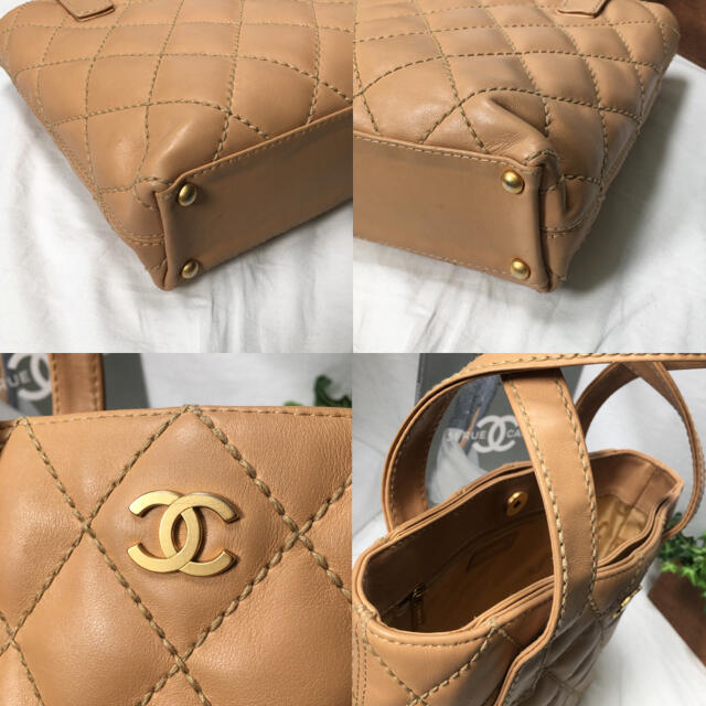 美品✨CHANEL✨シャネル ワイルドステッチ　ハンドバッグ レディースのバッグ(ハンドバッグ)の商品写真