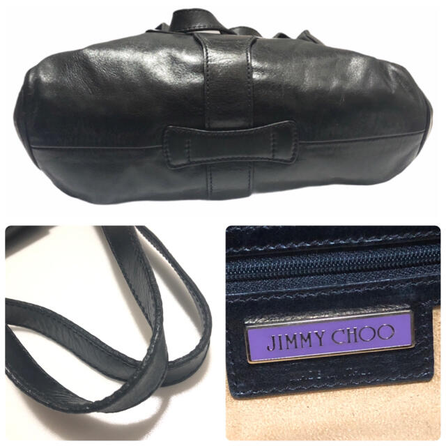JIMMY CHOO(ジミーチュウ)のJimmy Choo ジミーチュウ ラモナ ハンドバッグ 肩掛け 黒 レディースのバッグ(ハンドバッグ)の商品写真