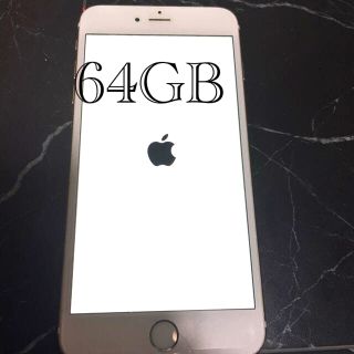 アイフォーン(iPhone)のiPhone6sプラス　64GBSIMフリー不具合なし(スマートフォン本体)