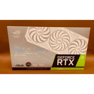 エイスース(ASUS)の新品未開封　ASUS ROG STRIX-RTX3080-O10G-WHITE(PCパーツ)