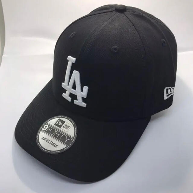 NEW ERA(ニューエラー)のニューエラ キャップ LA ドジャース 黒 ブラック メンズの帽子(キャップ)の商品写真