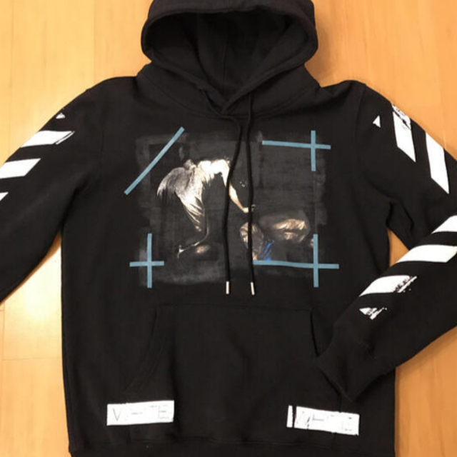 最終値下げ　希少　16ss off-white カラヴァッジョ　パーカーシュプリーム