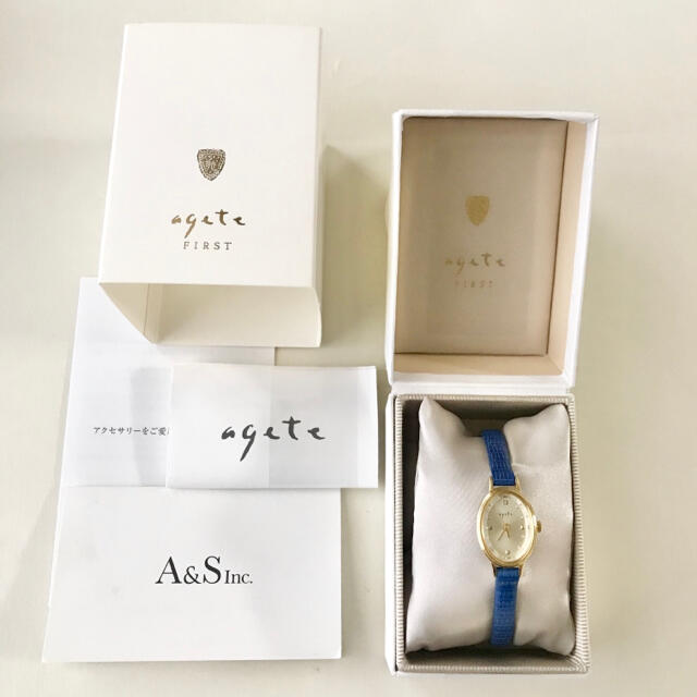 agete(アガット)の新品　agete FIRST 腕時計 レディースのファッション小物(腕時計)の商品写真