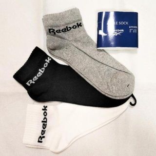 リーボック(Reebok)の【Reebok】アンクルソックス 3足セット821(ソックス)