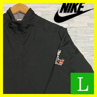 ナイキ(NIKE)の【匿名・即日配送】NIKE　ナイキナイロンジャケット　超かっこいいブラック♪(ナイロンジャケット)