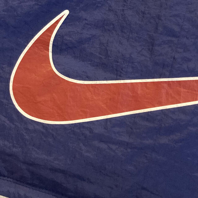 NIKE - ナイキ 銀タグ 90s ナイロン ビッグスウォッシュ ネイビー
