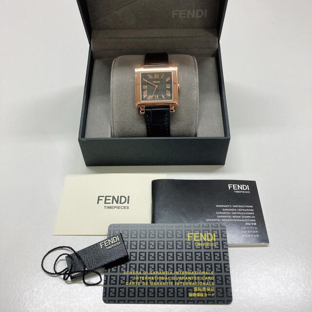 FENDI 腕時計 60500G ブラック