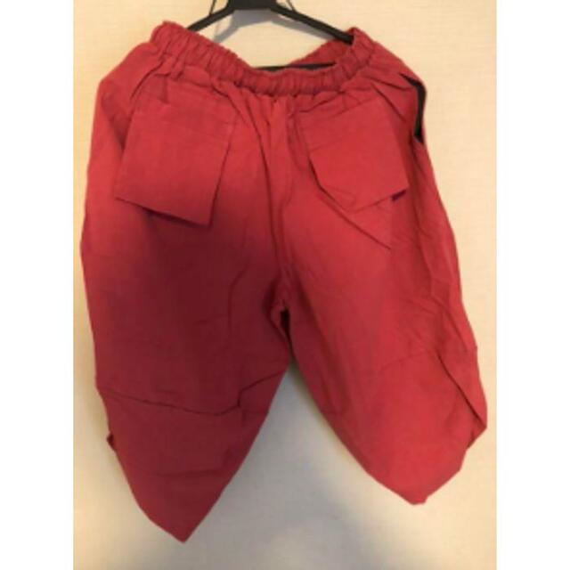 サルエルパンツ パンツ ズボン メンズ 赤 L 送料無料 即日発送 メンズのパンツ(サルエルパンツ)の商品写真