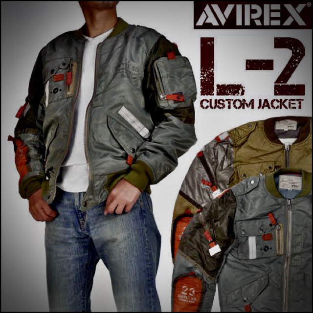 AVIREX L-2 ジャケット ★試着のみ★極美品★