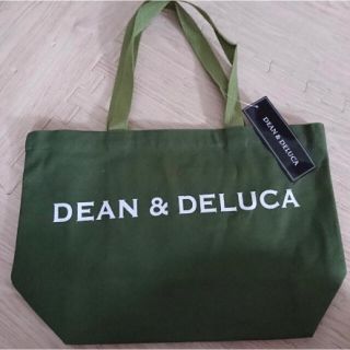 ディーンアンドデルーカ(DEAN & DELUCA)の年末セール★DEAN&DELUCA トートバッグ　大グリーン(トートバッグ)