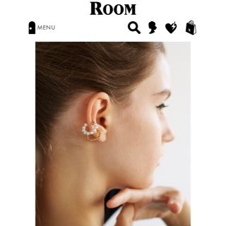 【新品未開封】ROOM fake double line cuff(イヤーカフ)