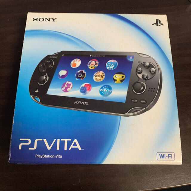 【動作品】PlayStation Vita ブラックPCH-1000 本体