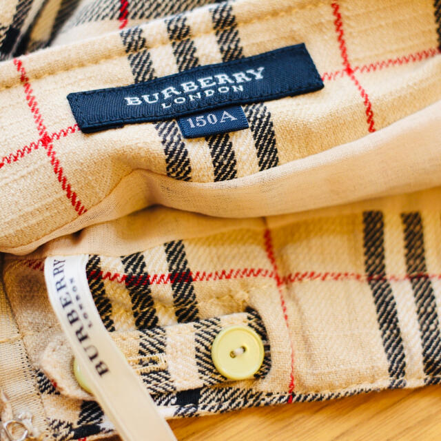 BURBERRY(バーバリー)の美品✨バーバリー チェックスカート✨150A✨丈約44.5cm レディースのスカート(ひざ丈スカート)の商品写真