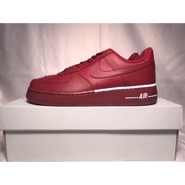 NIKE AIR FORCE 1 07 BURGUNDY 25.0cm