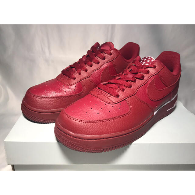 NIKE AIR FORCE 1 07 BURGUNDY 25.0cm