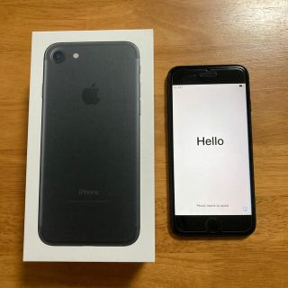 アイフォーン(iPhone)の最終値下げ　iPhone7 128gb ブラック　SIMフリー(スマートフォン本体)