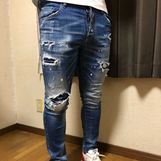 純正品特価 DSQUARED2 Skater Jean 46サイズ パンツ tripkicks.com