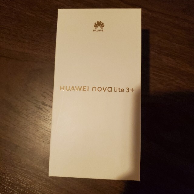 【即発送】HUAWEI nova lite 3+ SIMフリー ブラック購入日2020年12月