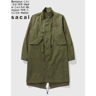 sacai - SACAI コットン モッズコートの通販 by BMS 値下げ不可 ...