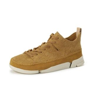 クラークス(Clarks)の☆新品☆Clarks☆レザー ステッチレースアップ スニーカー60%off(スニーカー)