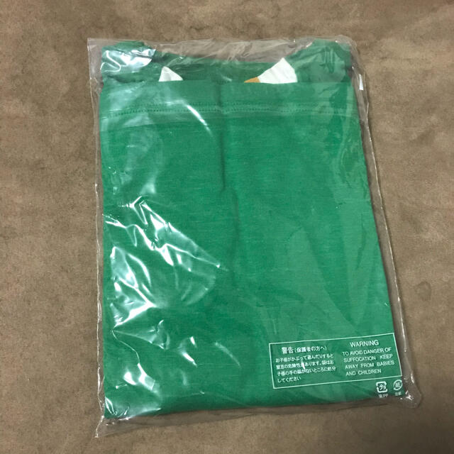 新品 120 ダブルビー  長袖 ロンＴ トップス MIKIHOUSE 緑色