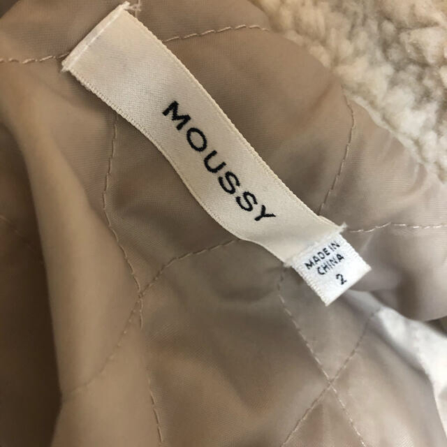 moussy(マウジー)のMOUSSY B-3 BOA ジャケット   レディースのジャケット/アウター(ライダースジャケット)の商品写真